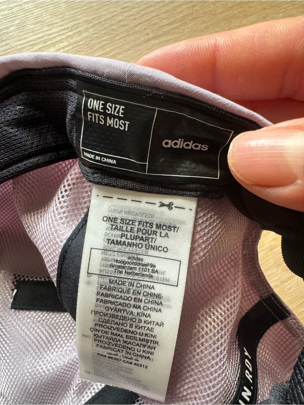 adidas TERREX Pastel Pink Women's Baseball Cap - Picture 3 of 6